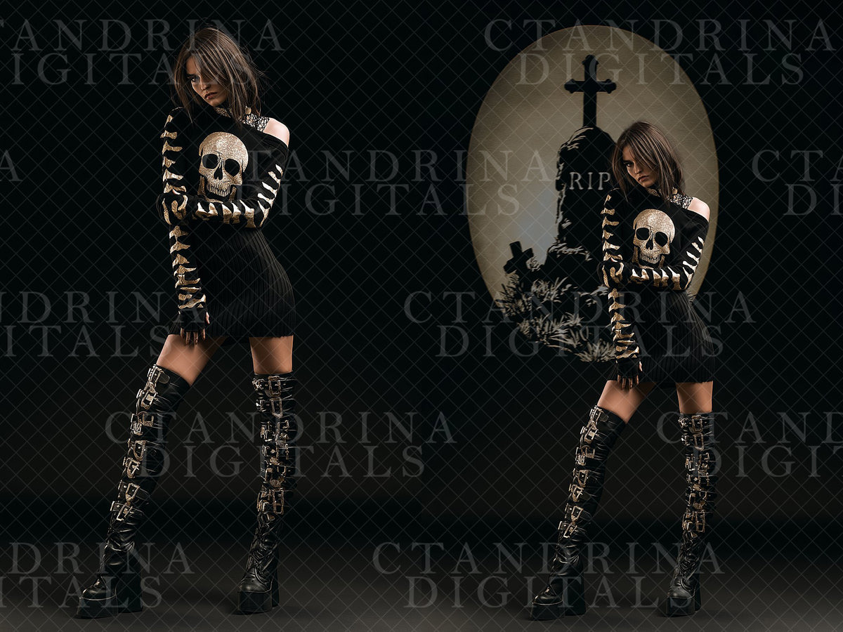 Halloween Gobo Overlays