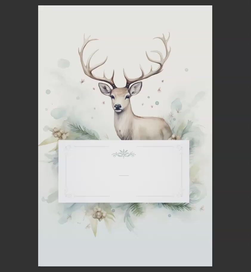 Digital Christmas Gift Certificates, E-Gift Certificate Templates, Blank Holiday Gift Certificates, Just Add Text