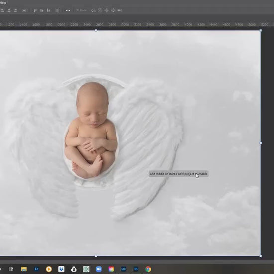 Angel Wings Newborn Digital Backdrop. Angel Baby Newborn Digital Background, Newborn Digital Backdrops for Photoshop