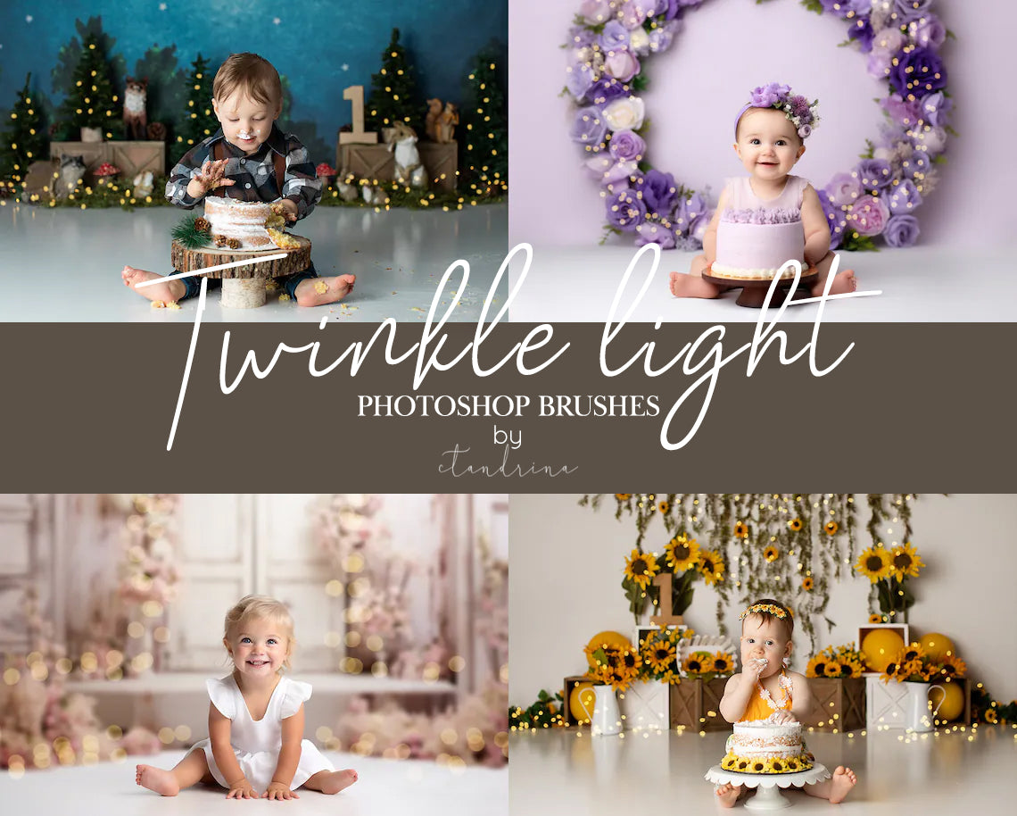 Twinkle Light Photoshop Brushes