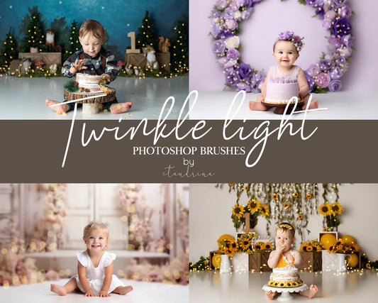 Twinkle Light Photoshop Brushes