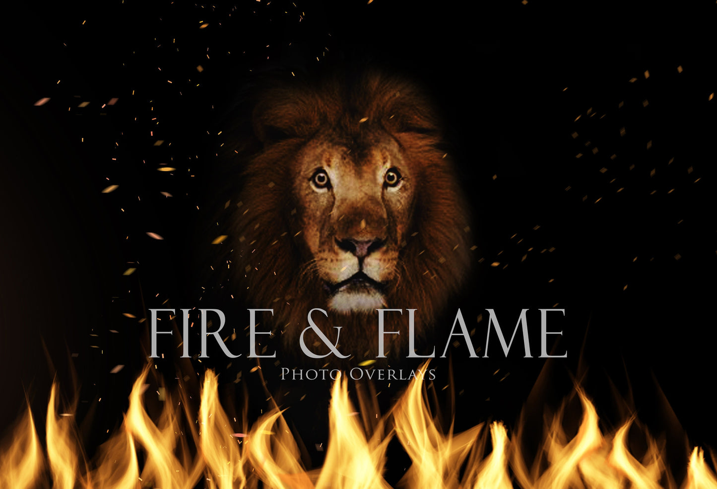 30 Fire and Flame Overlays, Cool Photo Overlays, Ring of Fire, Fire and Embers, Fire Glow, Realistic Fire Overlays for Photoshop