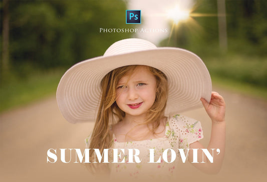 CTR "Summer Lovin" Photoshop Actions, Summertime Actions, Sunny Actions, Dramatic Actions, Photoshop Workflow, Actions for Photoshop!