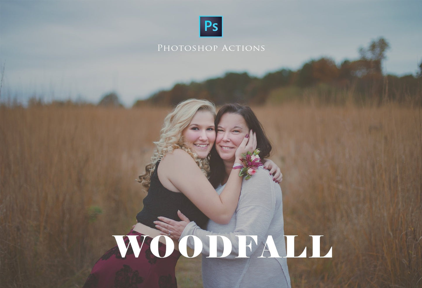 Woodsy Photoshop Actions, CTR Woodfall Actions, Autumn Action Set for Photoshop, Fall Photoshop Actions for Photographers - Set of 5