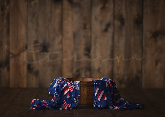 Patriotic Baby Digital Backdrop for 4th of July, Memorial Day, Veterans Day, Sitter Session Backdrop, Newborn Digital Backdrop for Photoshop