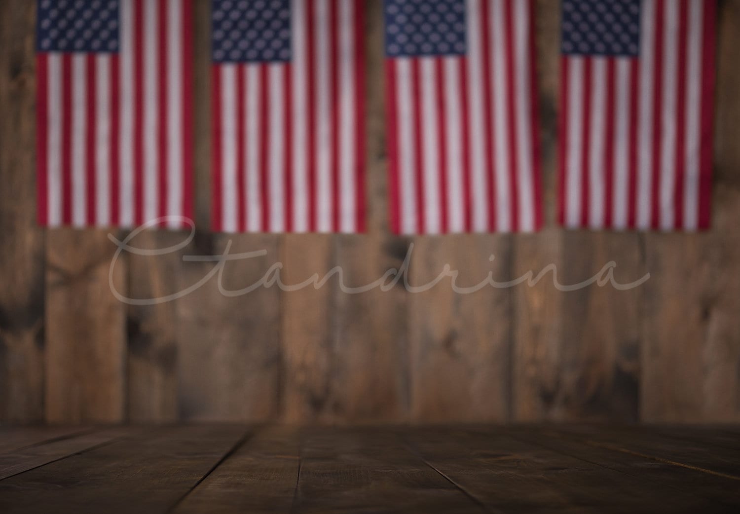 Real Wood Backdrop with American Flags Digital Backdrop, Flag Backdrop for Photoshop, 4th of July, Veterans Day, Memorial Day Background