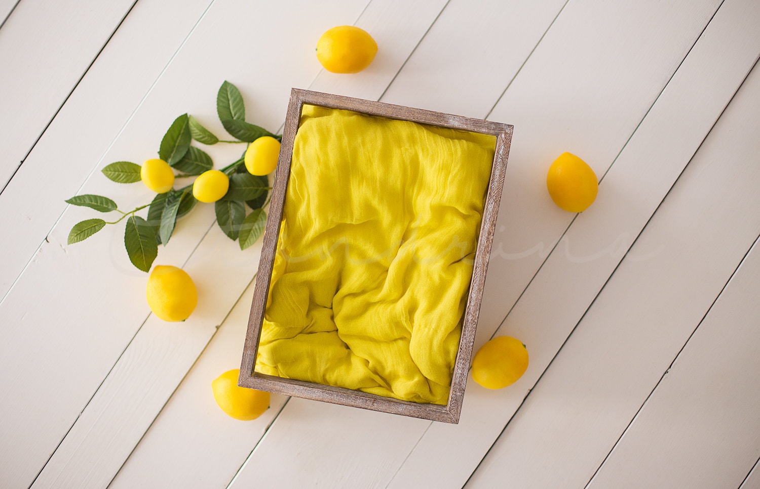 Lemon Themed Newborn Digital Backdrop, Lemon Baby Backdrop, White and Bright Digital Backdrops, Newborn Digital Backdrops for Photoshop