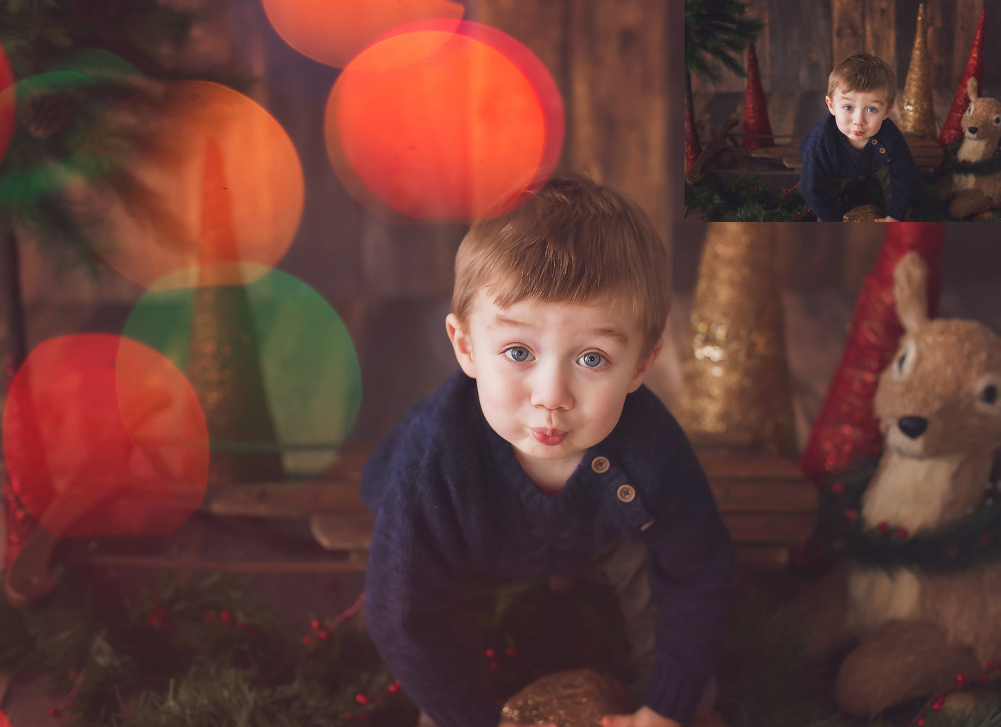 75 Colorful Christmas Light Bokeh Overlays, Bokeh Overlays, Light Overlays, Background Light Filters, Holiday Bokeh Overlays for Photoshop