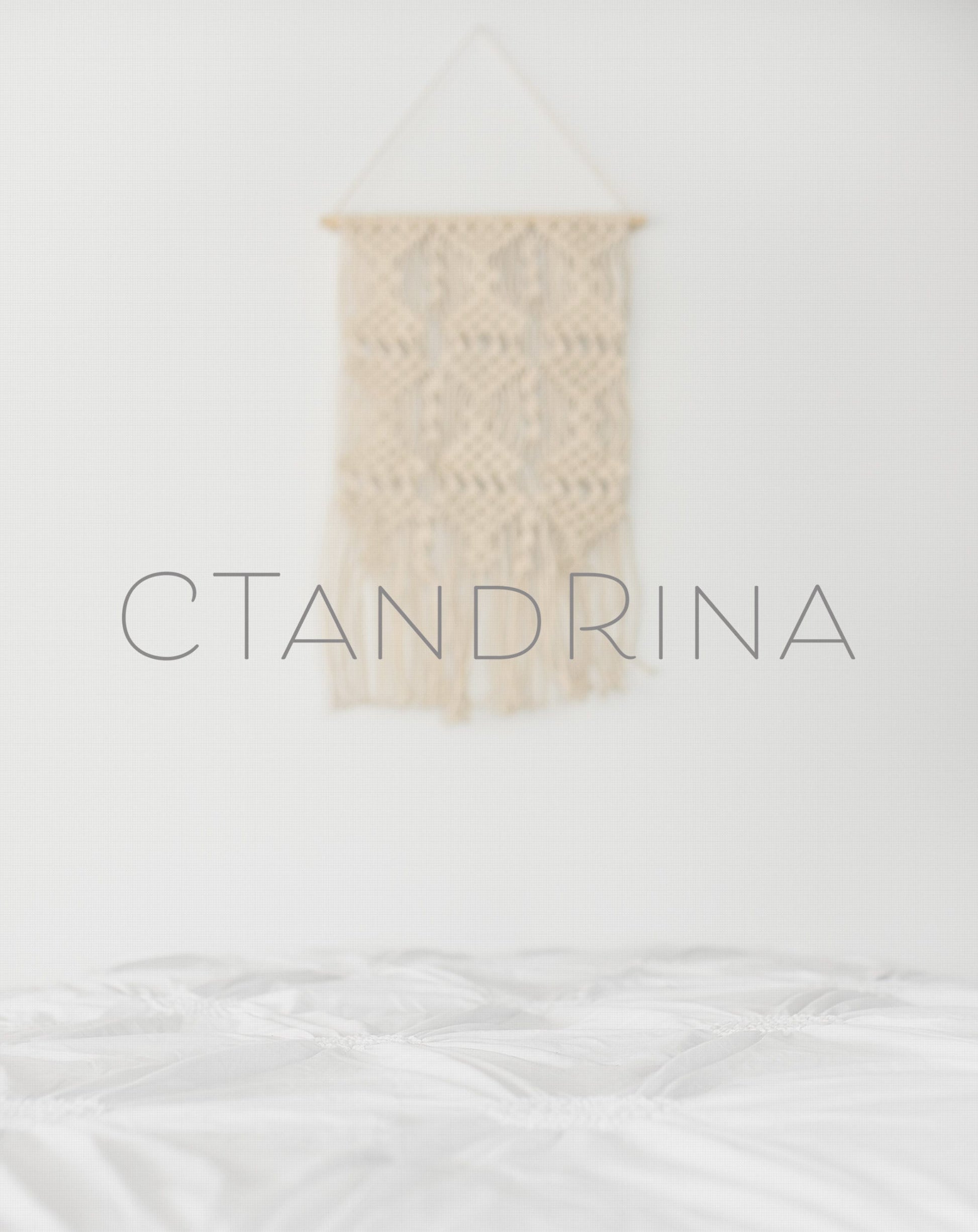 Light and Airy White Bed and Macrame Wall Hanging Digital Backdrop, Light and Airy Studio Digital Backgrounds for Photoshop