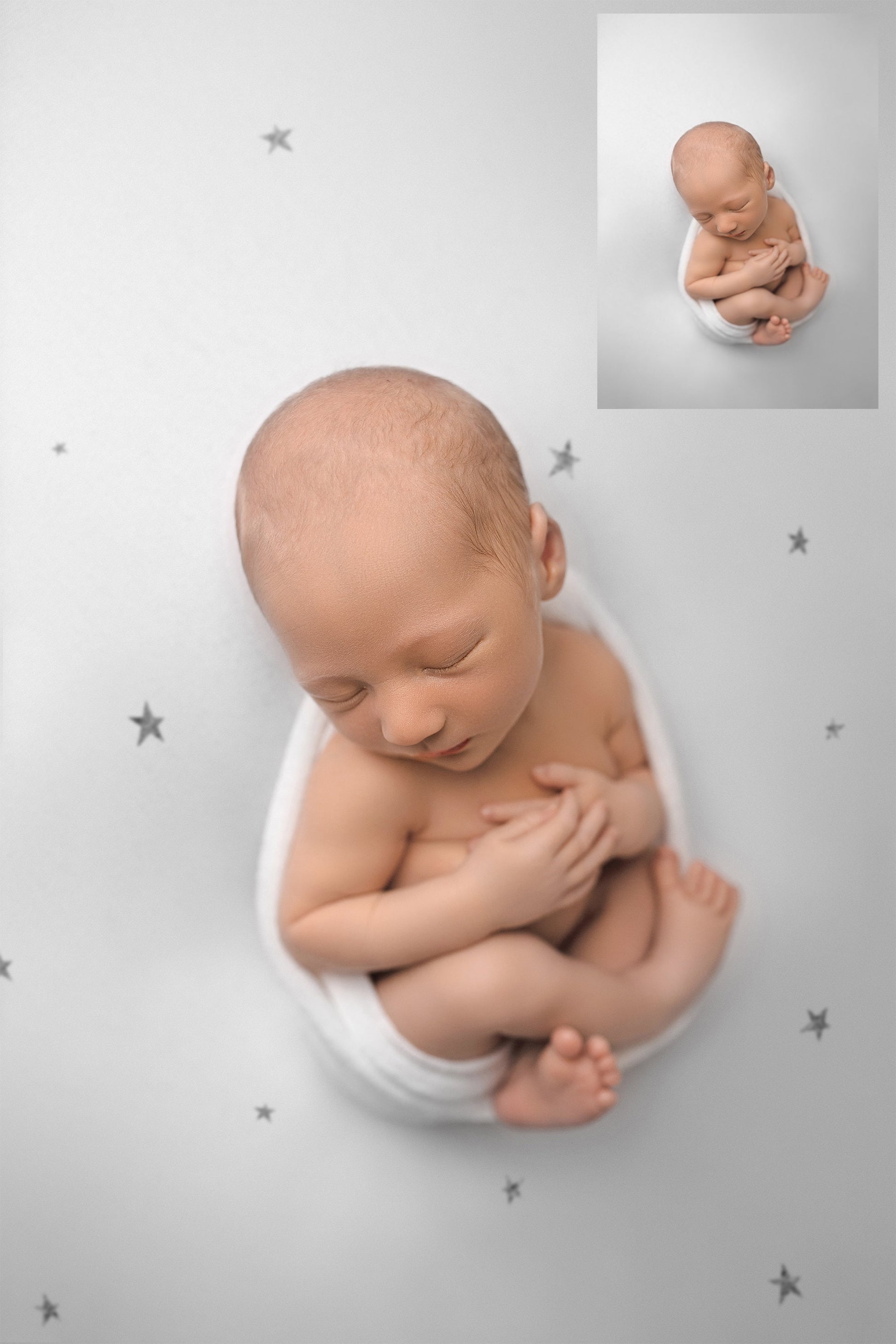 Star Overlays for Newborn Photography, PNG Star Overlays for Photoshop, Fabric Star Overlays, Backdrop Star Overlays for Newborn Photos