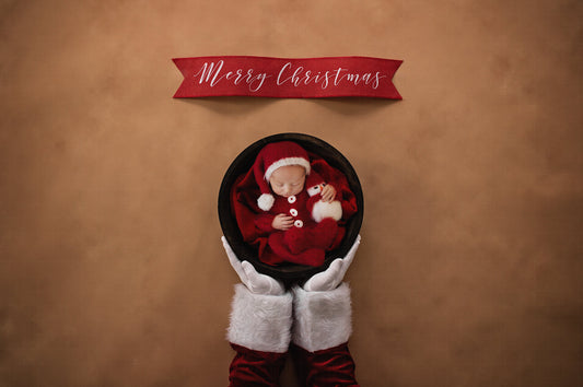 Santa Claus Holding Baby Newborn Digital Backdrop, Merry Christmas Backdrop, Christmas Newborn Background, Santa Hands, Santa Baby