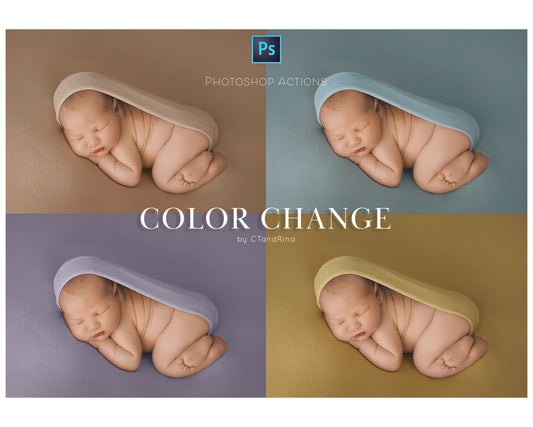 Color Change Action, Color Change Action for Photoshop, Change the Colors of Your Photos in Photoshop with this Color Change Action