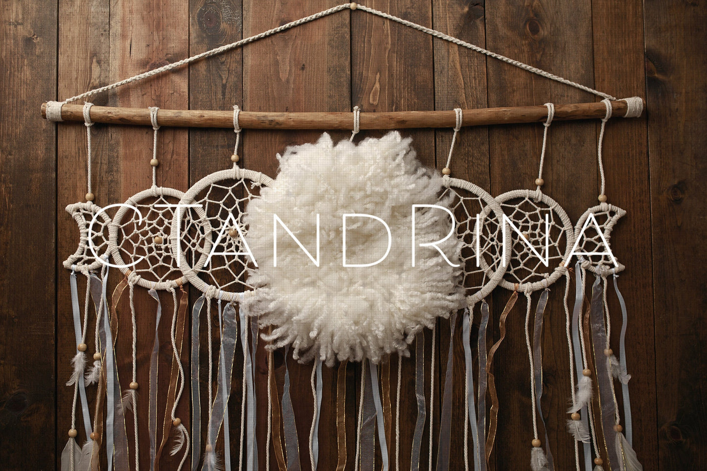 Newborn Digital Backdrop, Macrame Dreamcatcher Newborn Digital Backdrop, Baby Dreamcatcher Backdrop, Newborn Backdrops for Photoshop