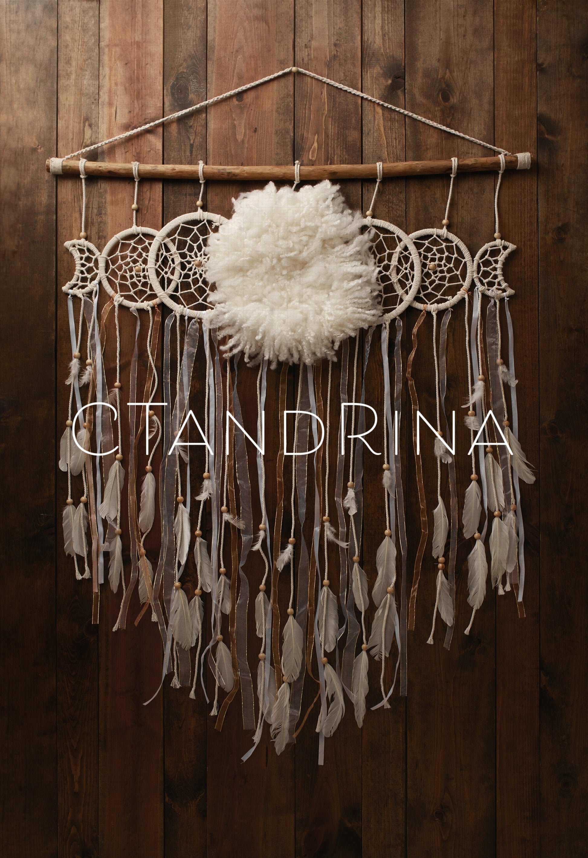 Newborn Digital Backdrop, Macrame Dreamcatcher Newborn Digital Backdrop, Baby Dreamcatcher Backdrop, Newborn Backdrops for Photoshop