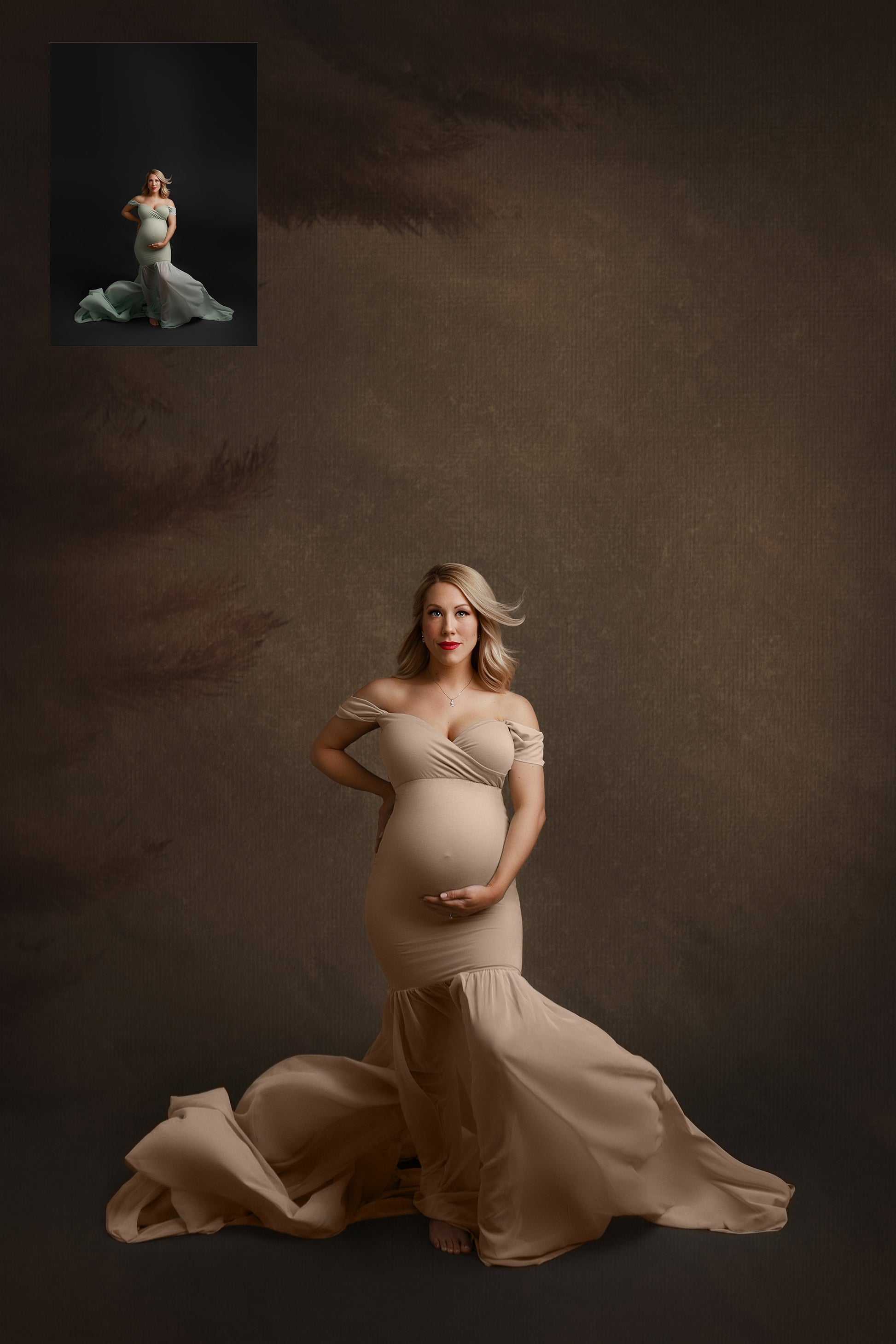 Studio Maternity Digital Backdrops, Digital Backdrop Overlays, Maternity Backdrop Overlays, Fall Maternity Backdrops for Photoshop