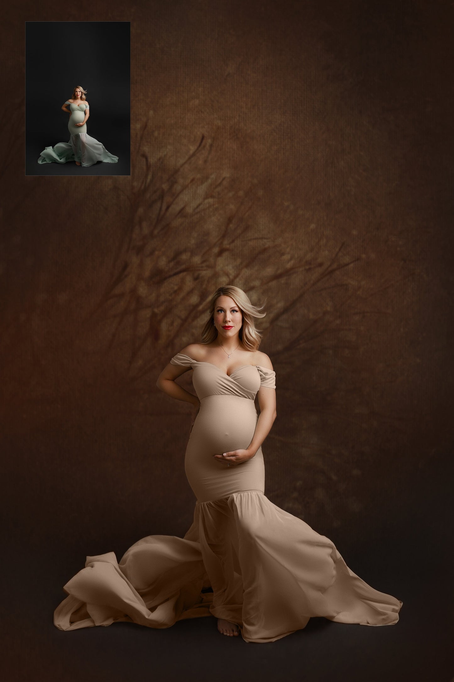 Studio Maternity Digital Backdrops, Digital Backdrop Overlays, Maternity Backdrop Overlays, Fall Maternity Backdrops for Photoshop