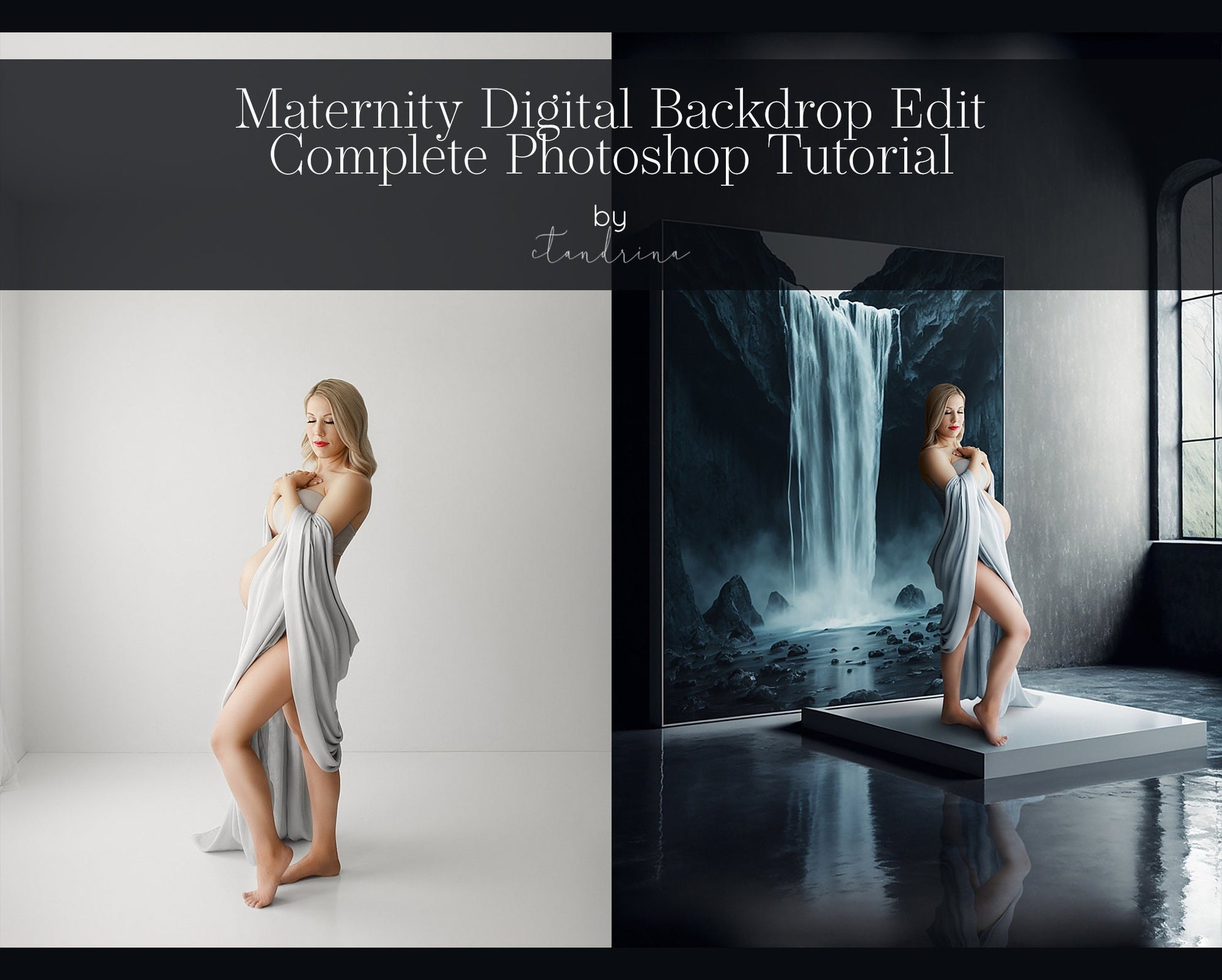 Digital Backdrop Editing Tutorial, Full Maternity Composite Edit, Digital Backdrop Edit, Maternity Digital Backdrop Edit, 1 Hour Edit