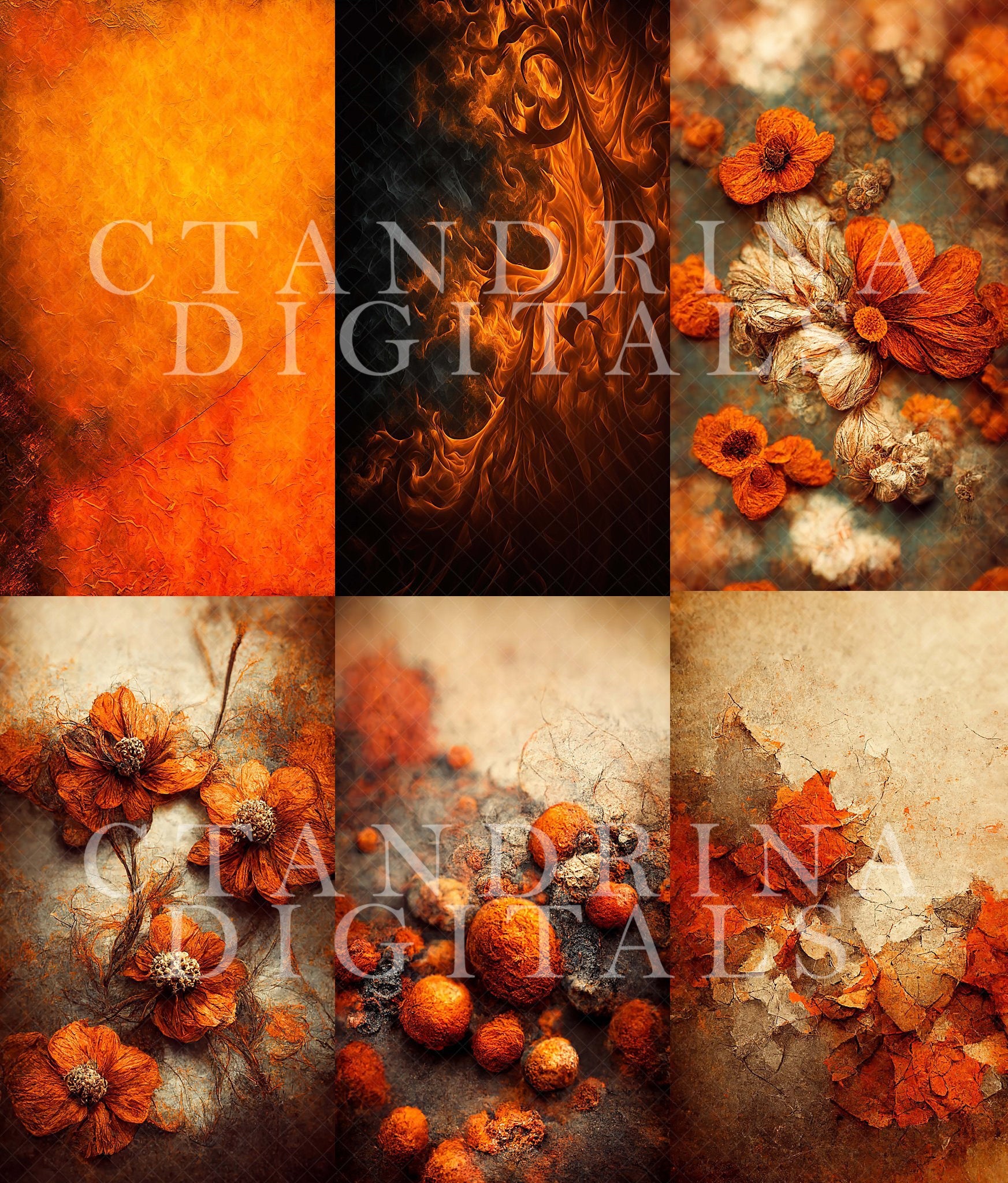 ctandrina digitals, orange floral texture overlays, fine art overlays, fine art texture overlays, fine art backdrops, maternity backdrops, maternity overlays, maternity sweeps, fine art photography, photoshop overlays, digital backdrop overlays