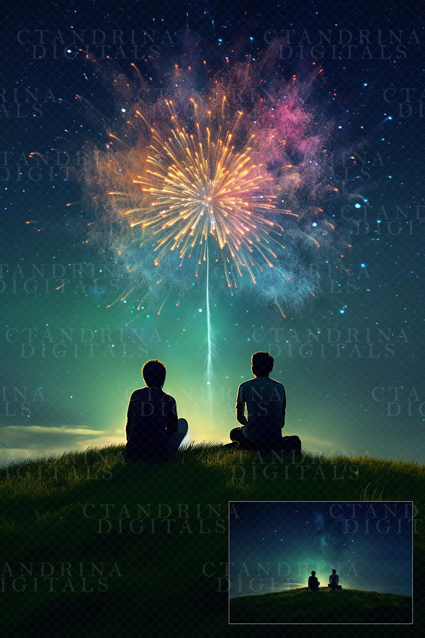 Firework Overlays, 4th of July Fireworks Overlays, Independence Day Overlays, Firework Overlays for Photoshop Composite