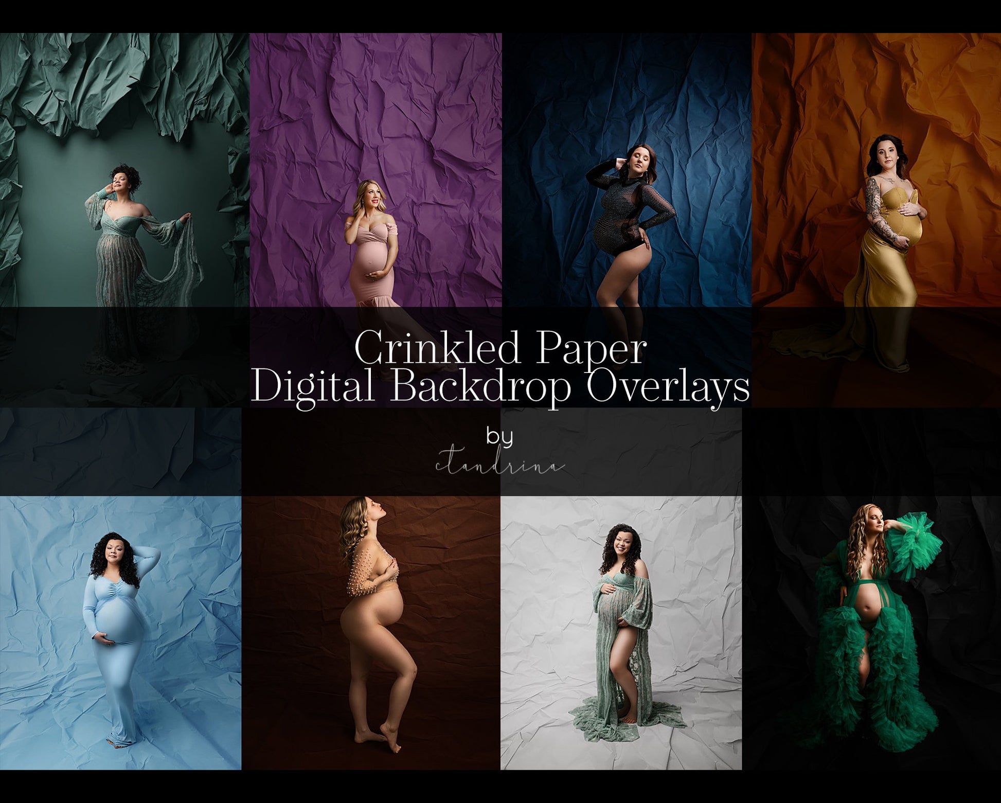 maternity digital backdrop, maternity backdrop overlays, maternity backdrops, maternity backgrounds, studio digital backdrops, studio backdrop overlays, photoshop overlays, best seller, ctandrina, best maternity backdrops, wrinkled paper backdrops