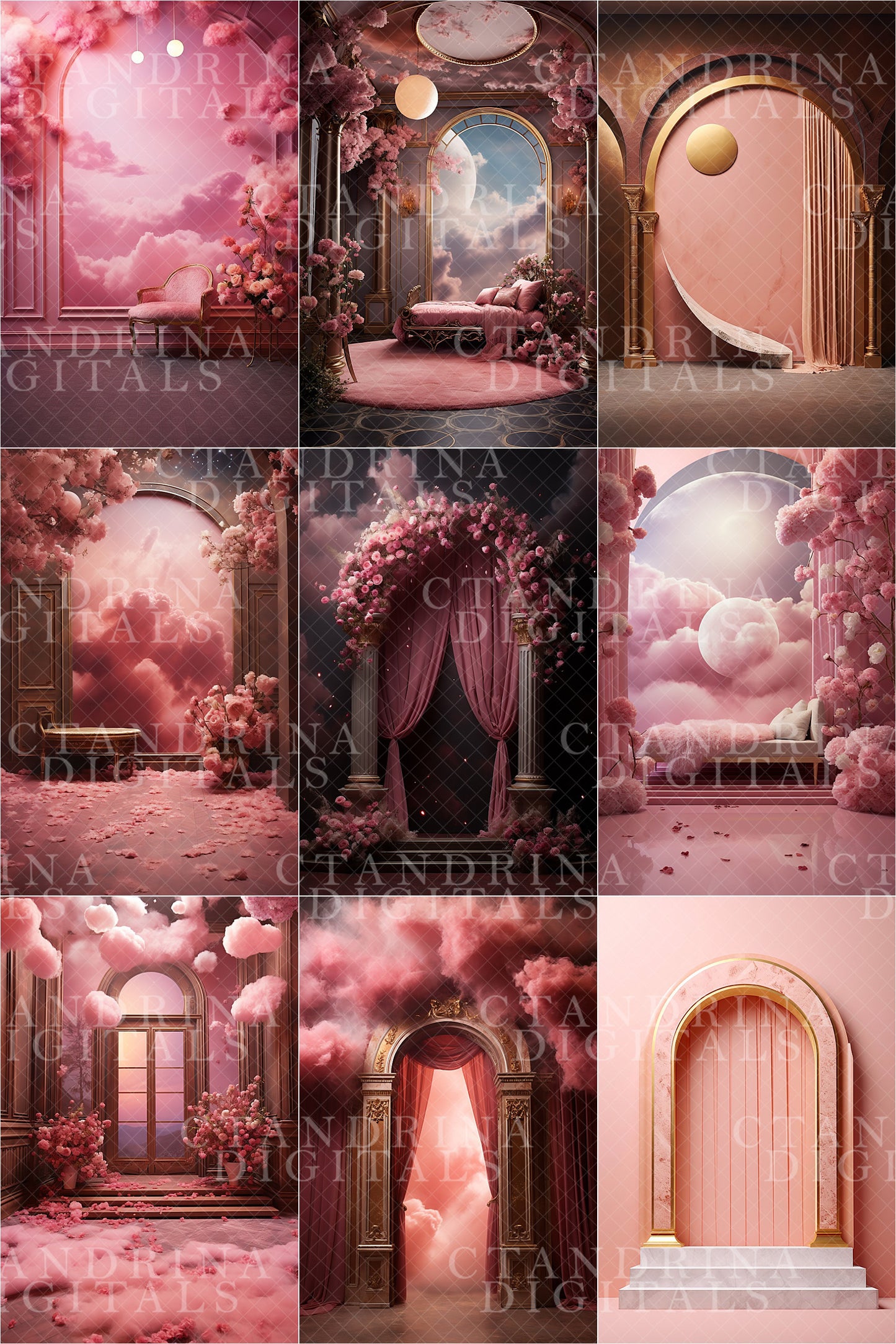 pink goddess backdrops, pink maternity backdrops, goddess digital backdrops, maternity digital backdrops, maternity overlays, ai backdrops, cloud backdrops, angelic backdrops, photoshop editing, composite editing, digital backdrop edit