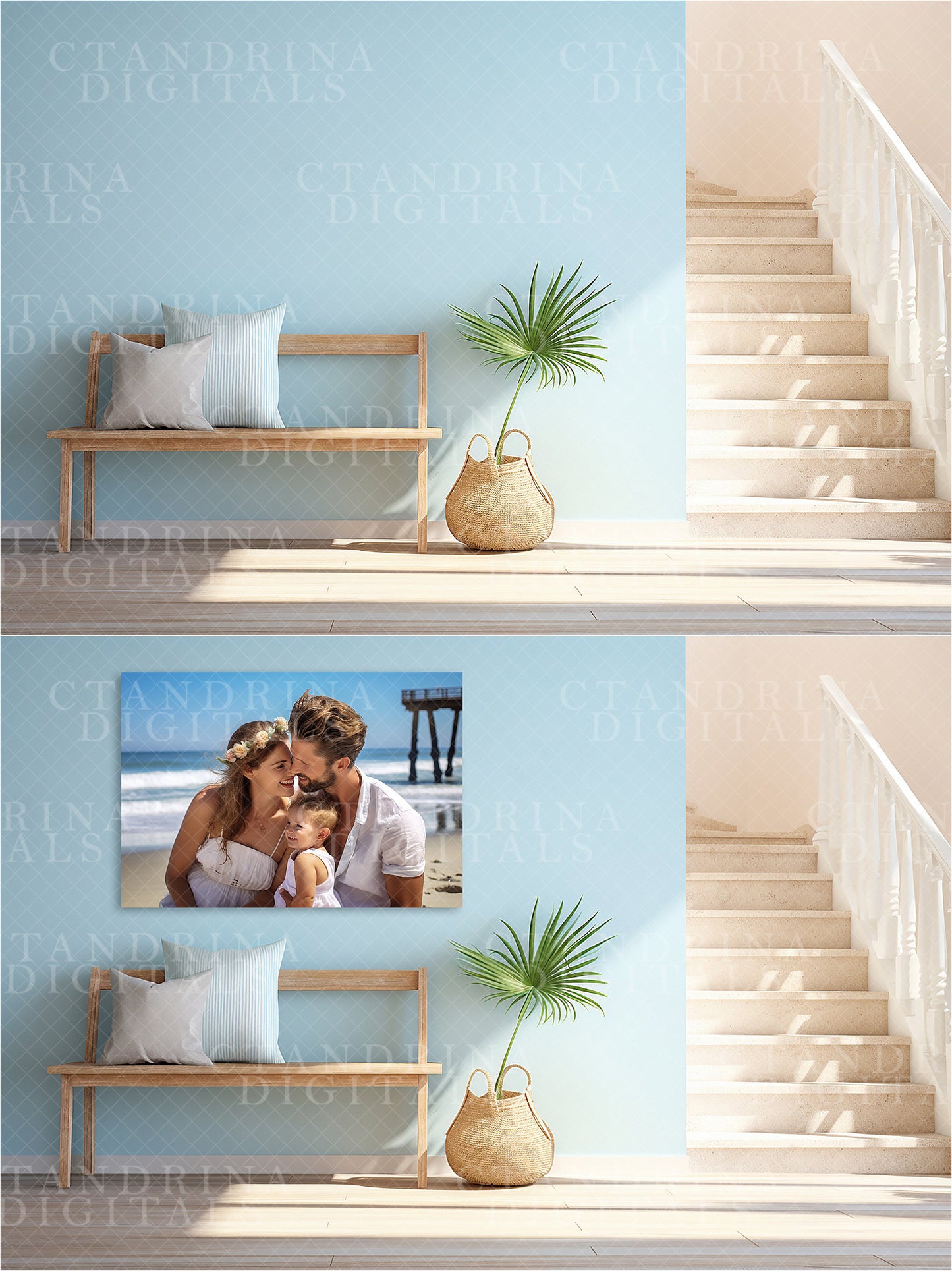 wall mock ups, frame mock us, coastal room, IPS photographer, photographer business tools, room photo mock ups, picture wall masks, picture wall mock-ups, photo frame display, room mock-ups, beach wall mock-ups, ctandrina, digitals, photoshop