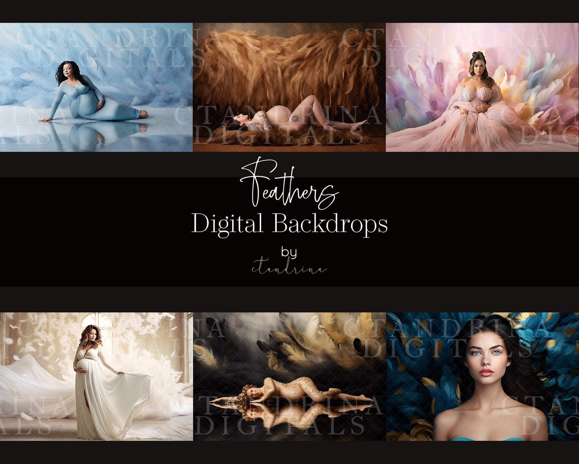 feather backdrops, fine art backdrops, feather textures, best seller, ctandrina, best maternity backdrops, maternity overlays, studio backdrops, peacock feathers, flowing feathers, flying feathers, falling feathers, photoshop backdrops, photoshop