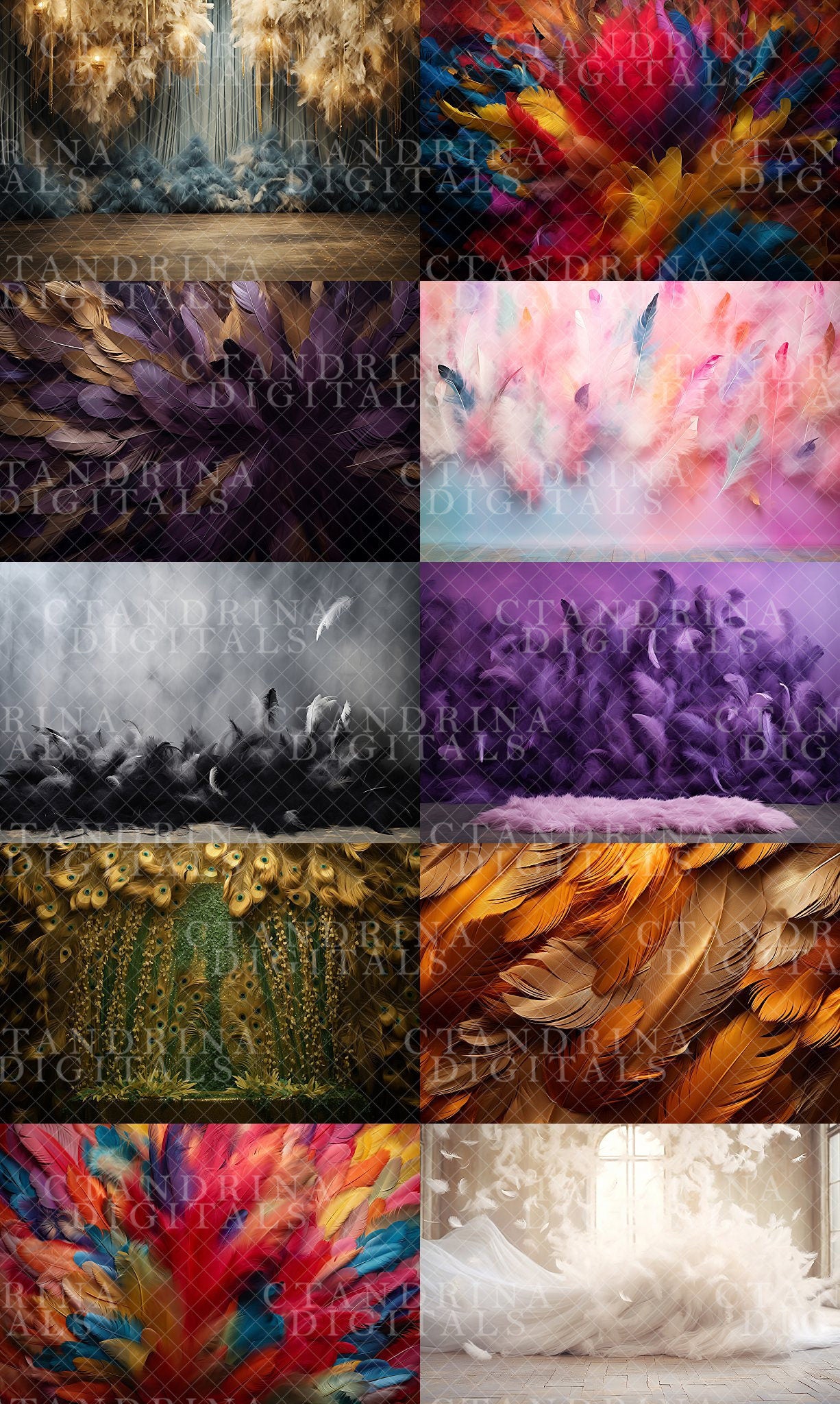 feather backdrops, fine art backdrops, feather textures, best seller, ctandrina, best maternity backdrops, maternity overlays, studio backdrops, peacock feathers, flowing feathers, flying feathers, falling feathers, photoshop backdrops, photoshop