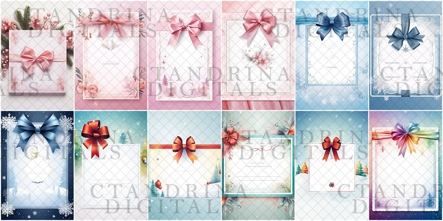 ctandrina digitals, e-gift card, e-gift certificate, gift certificate templates, christmas gift certificate mockup, holiday gift certificate templates, best seller, photoshop templates, christmas photoshop templates