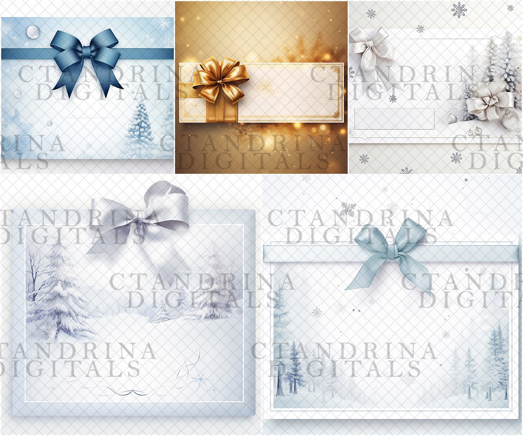 ctandrina digitals, e-gift card, e-gift certificate, gift certificate templates, christmas gift certificate mockup, holiday gift certificate templates, best seller, photoshop templates, christmas photoshop templates