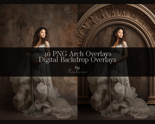 PNG Arch Overlays, Digital Backdrop Overlays, Arch Backdrop Overlays, Fine Art Overlays, Maternity Backdrop Overlays for Photoshop Composite, ctandrina digitals, best seller, maternity backdrops, maternity digital backdrops, fine art backdrops