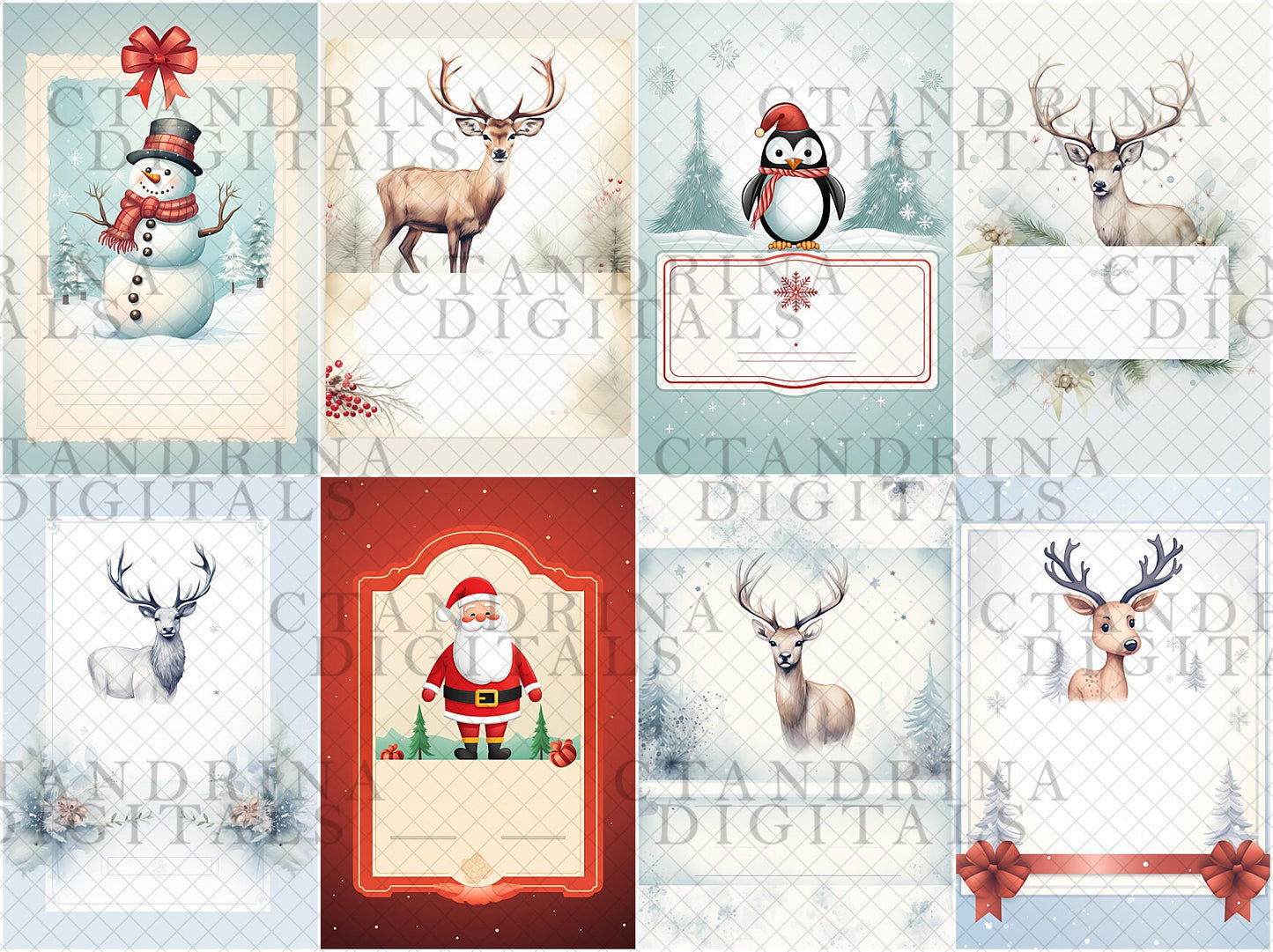 ctandrina digitals, e-gift card, e-gift certificate, gift certificate templates, christmas gift certificate mockup, holiday gift certificate templates, best seller, photoshop templates, christmas photoshop templates