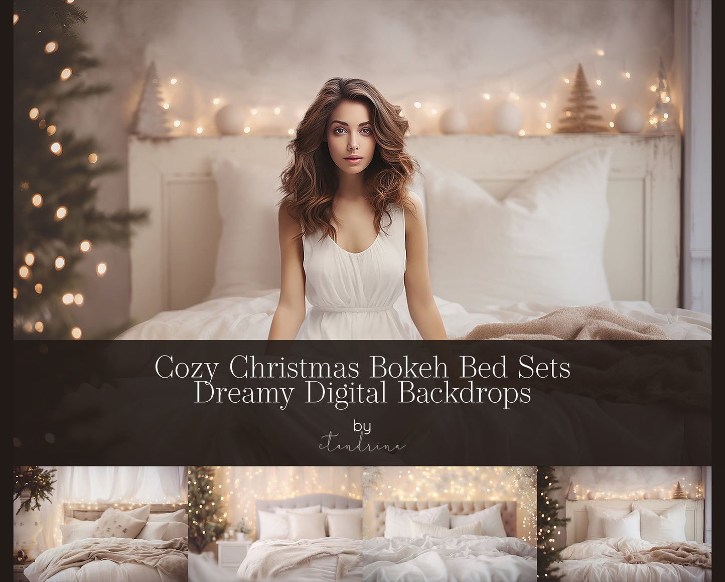 ctandrina digitals, best sellers, best digital backdrops, best overlays, christmas digital backdrops, dreamy backdrops, painterly backdrops, fine art backdrops, boudoir backdrops, cozy bed backdrops, bed backdrops, headboard digital backdrop